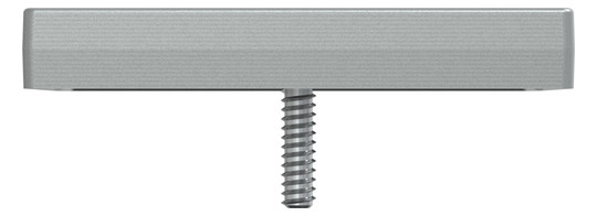 Zentralplatte Sat/TV/Radi System M alu Schraubbef 3f