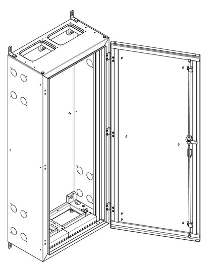 ABN Wandgehäuse geerdet IP55 BxHxT NT29E 