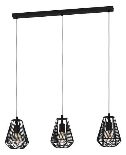 EGLO Hängeleuchte STYPE schwarz    43693 