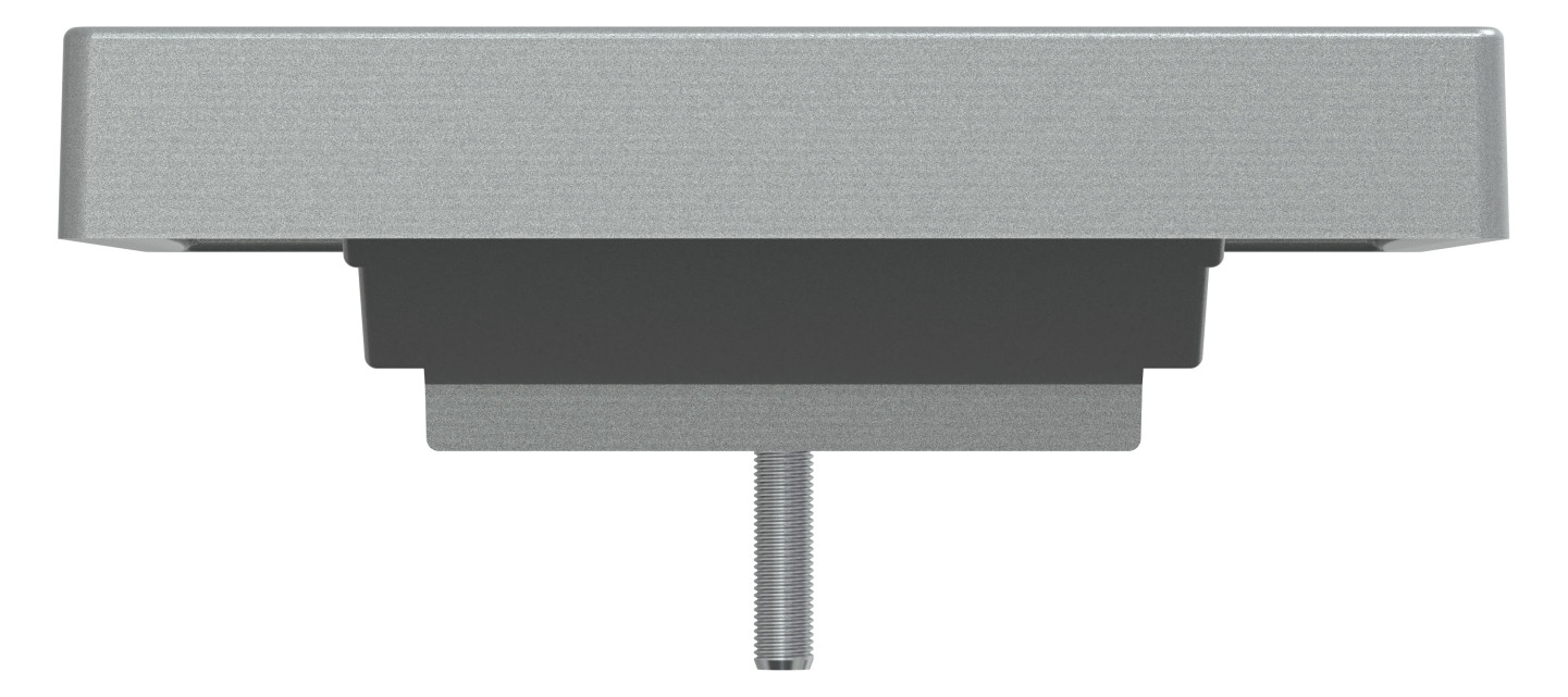 Zentralplatte UAE/IAE 2f System M alu Schraubbef
