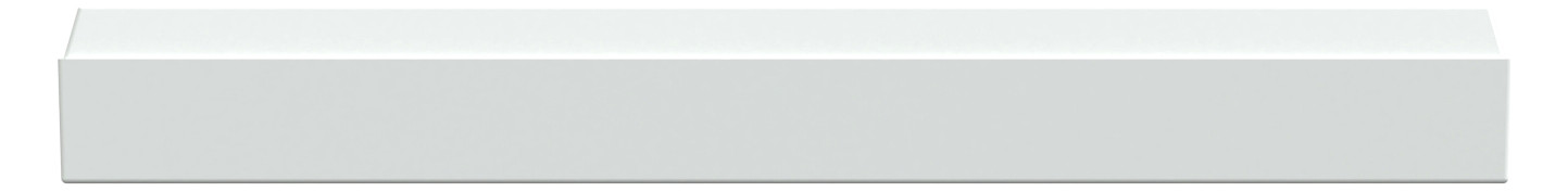 Rahmen 1f akws glz M-Pure Kst f.GEB-K aktivweiß Unterputzmontage Thermopl