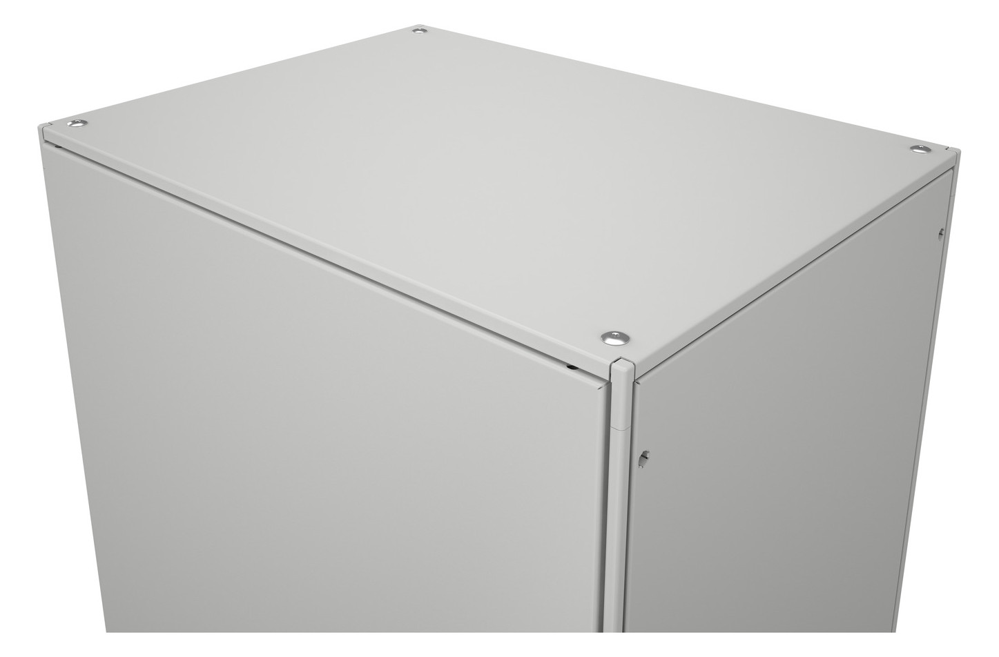Standschrank ST IP55 B800xH2000xT600mm pulverbesch RAL7035 Koppelbar