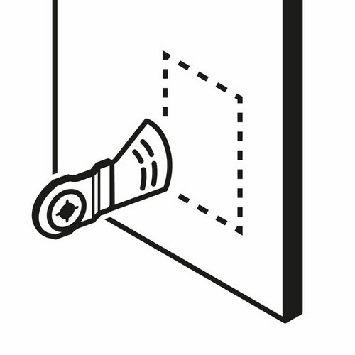 Tauchsägeblatt Holz Geeignet für Holz