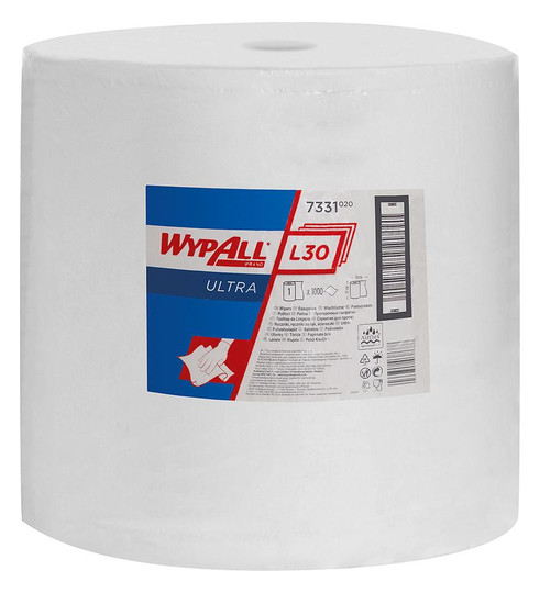 KIMBERLY-CLARK - WYPALL Wischtücher L30, weiß,...
