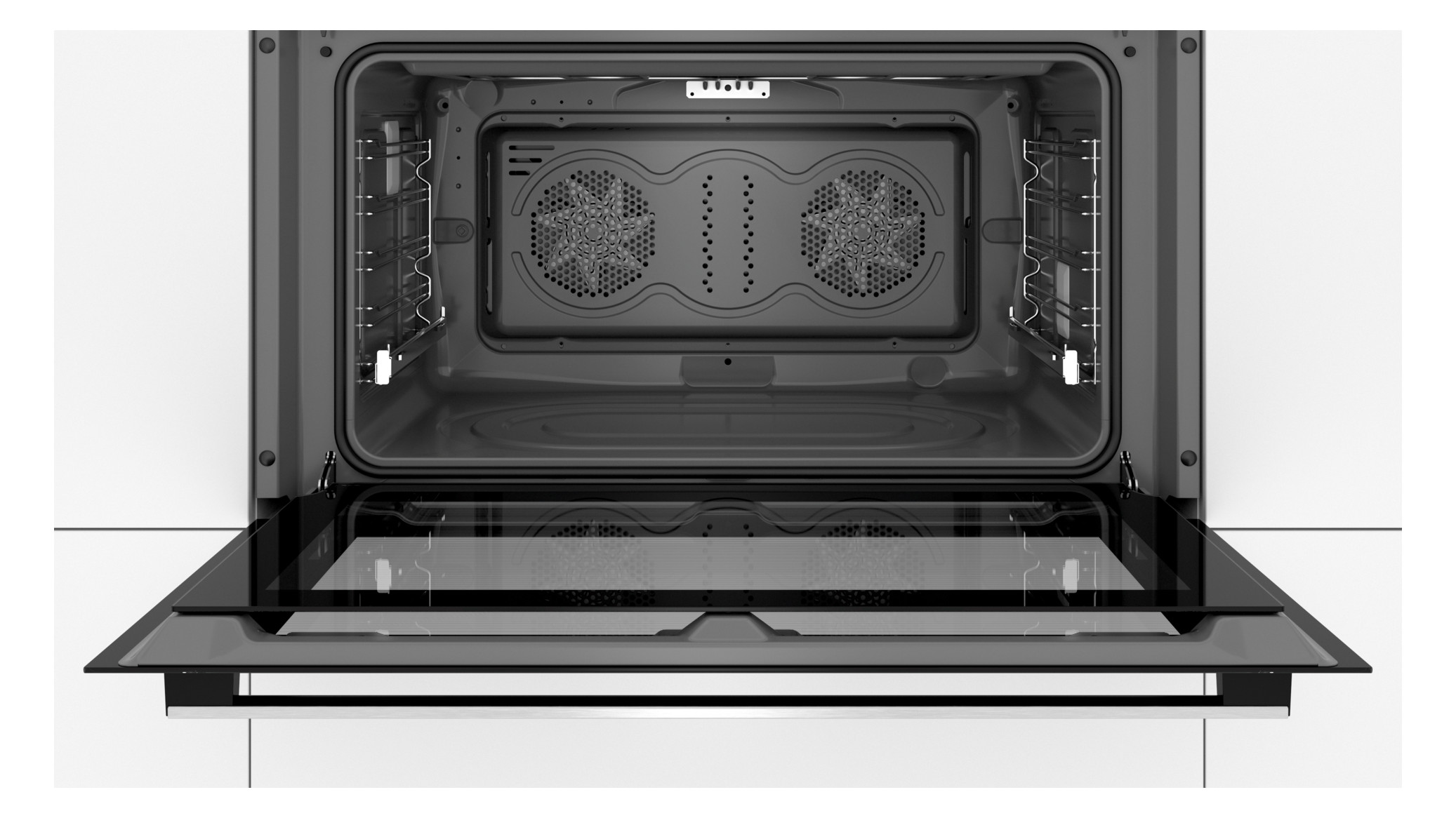 Backofen EB edst A+ Klapptür pyrolyt Heißluft 112l
