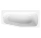 Badewanne BetteBambino 2570 157x70x42cm, Schräge Fußende links, ägäis