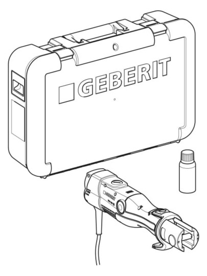 Geberit Pressgerät ECO 203 Kompatibilität 2, in Koffer