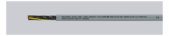 HELU JZ-603 61G0,5 (AWG20)         83660 
