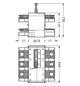 Drehstromverteiler PA Serie 770 5Eing 5p Polyamid (PA) 17Ausg 400V 25A IP20 hfr