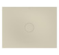 Bette Duschfliese BetteAir 1200 x 900 mm, beige, Rechteck, glasierter Titan-Stahl, mit Minimum-Täger