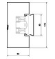 Geräteeinbaukanal ST 170x85mm vz 8280qmm GEB-K 2000mm