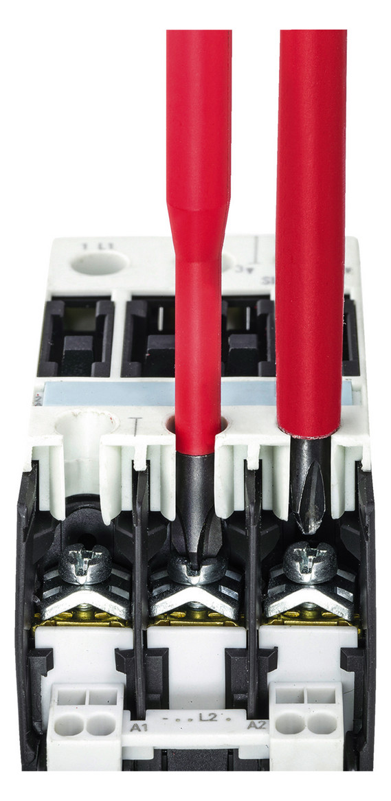 Schraubendreher Schlitz 5,5x1x125mm 1000V ger Schutzisoliert 1000V 2Komp