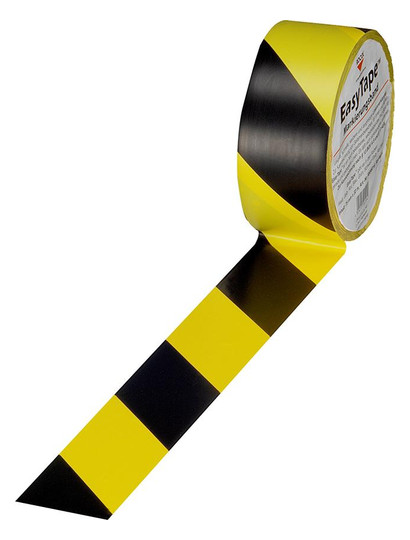 Markierungsband Easy Tape, schwarz/gelb - 50mmx33m