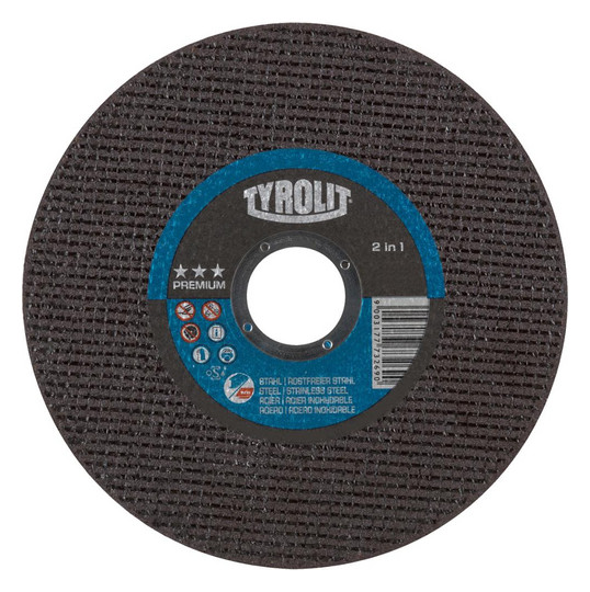 TYROLIT-Trennscheibe Stahl/VA Premium*** - 230x1,9mm gerade