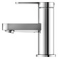 KEUCO Waschtisch-Einhebelmischer 60 IXMO Flat Ausladung 89mm, ohne Ablaufgarnitur, verchromt