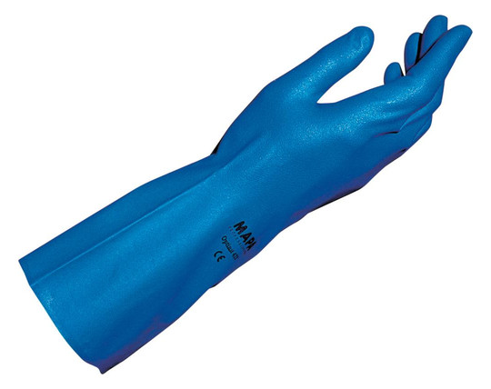 MAPA-Chemikalienschutzhandschuh Ultranitril 472, blau - Gr.6