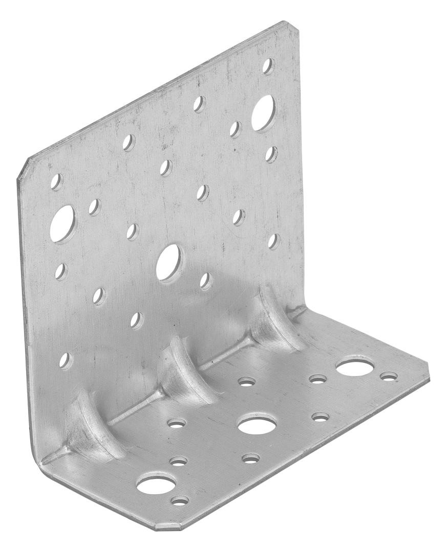 Bild Schwerlast-Winkelver. 95x53x75x2,5mm mit 2 Sicke - Neutral-0