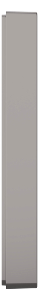 Rahmen 1f ni metallic D-Life Metall Edst f.GEB-K Unterputzmontage