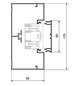 Geräteeinbaukanal Alu 170x85mm ver-ws RAL9016 GEB-K besch 12820qmm 2000mm