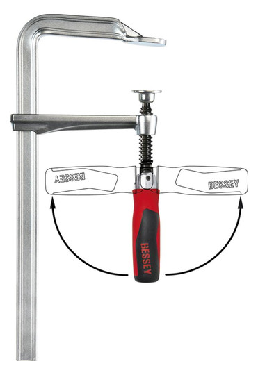 BESSEY-Ganzstahl-Schraubzwinge GZ - 250x120 mm,...