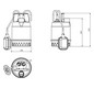 Zehnder-Pumpen Tauchmotorpumpe Drain Inox 50 MA, 2 A, P1 400 W, P2 250 W, zur Entwässerung