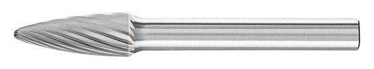 PFERD-HM-Frässtift Rundbogen RBF - 8x20mm, Z3,...