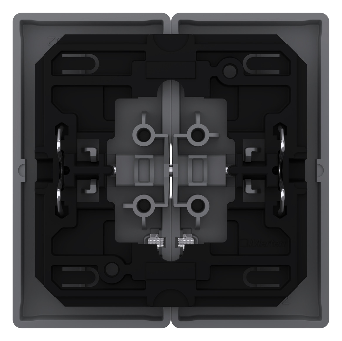 Wippe Serien Schalter System Design edst glz Kontrollfenster/Lichtauslass