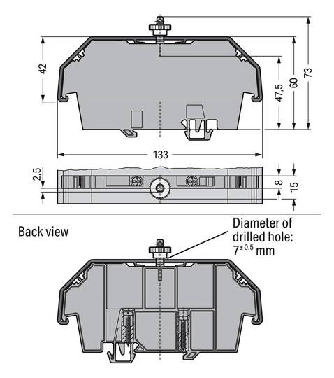 Abdeckung Serie 709