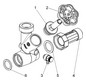 Schlösser Abzweig-T-Ventil 7500 DN 20, G 1 x 1", steigende Spindel
