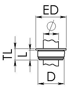 WISKA QUIXX Membrantülle M20      EMT 20 