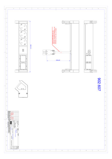 Bachmann DESK2 3xCEE7/3 2xCM     902.607 