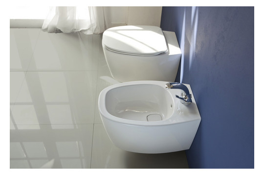 Ideal-Standard Bidet-Einhebelmischer Melange mit Ablaufgarnitur, verchromt