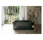 Badewanne BetteLux Oval Silouette-3467 ebony, 190x90x45cm, freistehend