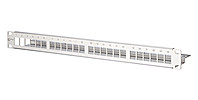 Patchpanel 24Ports 1HE Schirm 43,6x482,6x100mm 19Zoll-Einbau