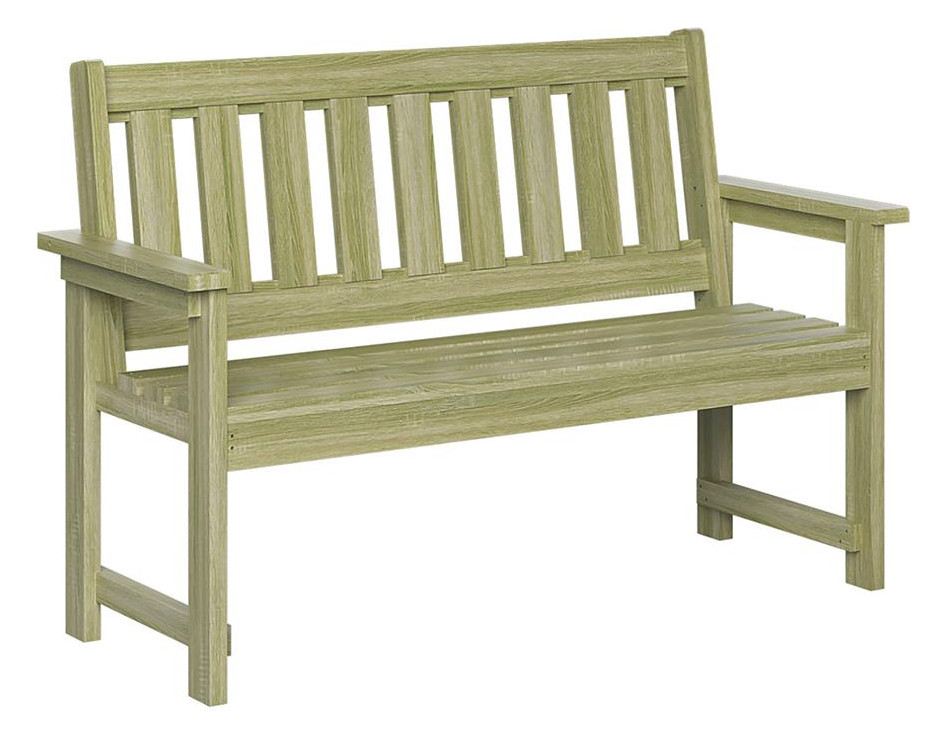 Bild FRANK Gartenbank 1304 x 562 x 890 mm Fic hte KDI - n.a.-0