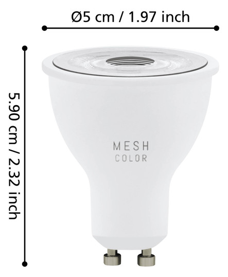 EGLO SET 3xLM-ZIG-RGB/CCT GU10    110309 