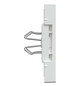 Zentralplatte USB 2f akws Klemmbef m.Aufdr aktivweiß