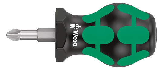 Wera-Vergaserschraubendreher 355PZ Stubby - PZ2x25mm