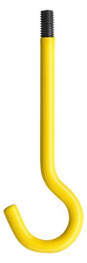 Schraubhaken Ø5x80mm ST f/vz 10mm Ø20mm Kunststoffummantelt 100N 55mm