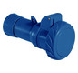CEE-Kupplung 3p 32A IP67 PratiKa IP67 6h 200 - 250 V 200 - 250 V (50+60 Hz) blau