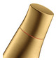 hansgrohe Waschtisch-Zweigriff-Armatur 80 Axor Starck Organic Ausladung 116mm, mit Zugstangen-Ablaufgarnitur, brushed gold optic