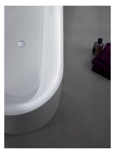 Badewanne BetteLux Oval Silouette-3465 violett, 170x75x45cm, freistehend