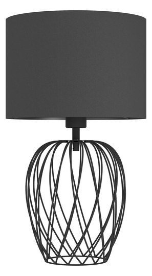 EGLO Tischleuchte/1 E27 Schwarz    43653 