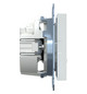 Steckdose 1f akws glz System M UP m.BS IP20 aktivweiß