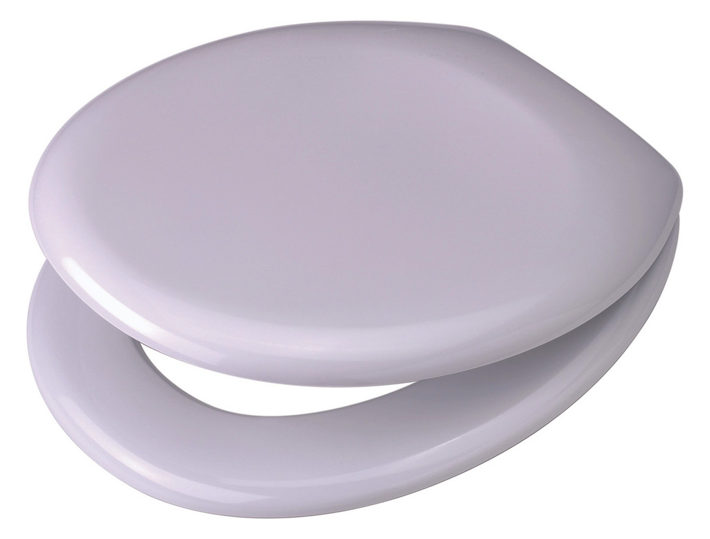 pagette WC_Sitz Rondo weiß m. EdelstBef. Duroplast