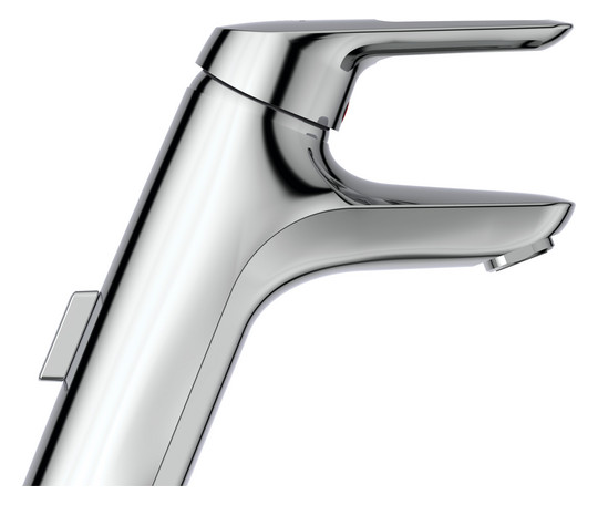 Ideal-Standard Waschtisch-Einhebelmischer CeraMix Blue mit Metall-Ablaufgarnitur, WELL 4 Sterne, chrom