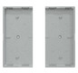 Wippe_2t Schalt/Dimm System M alu mt Kontrollfenster/Lichtauslass