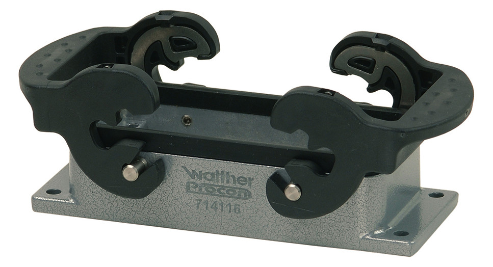 Anbaugehäuse Querbügel Alu IP65 oben 114x29x57mm