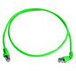 Patchkabel Cat6A 0,5m gn S/FTP RJ45 AWG27