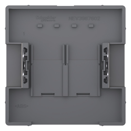 Zentralplatte USB 2f System Design ni Klemmbef m.Beschr.Feld